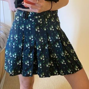 A.P.C. retro silk skirt